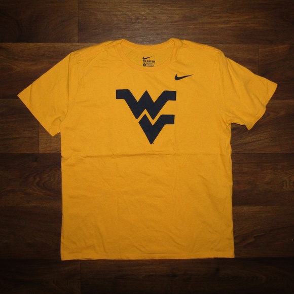 Nike Other - NIKE WEST VIRGINIA MOUNTAINEERS YELLOW BLUE SZ L
